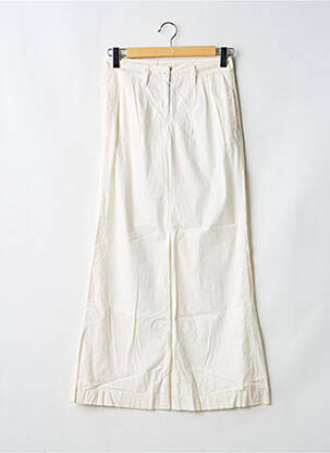 Pantalon chino tissage popeline taille normale beige FIRETRAP femme