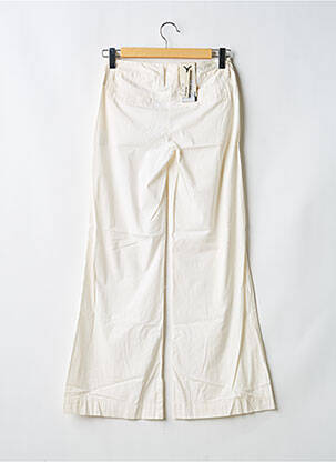 Pantalon chino tissage popeline taille normale beige FIRETRAP femme