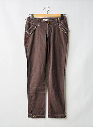 Pantalon slim taille normale marron LOLA ESPELETA fille
