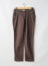 Pantalon slim taille normale marron LOLA ESPELETA fille