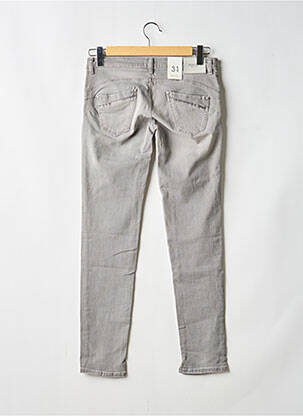 Jeans coupe slim tissage brut taille normale gris KOCCA femme