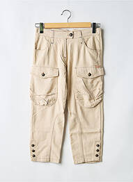 Pantacourt slim beige KOOKAI fille