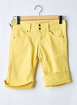 Bermuda taille normale taille normale jaune BE YOU K femme