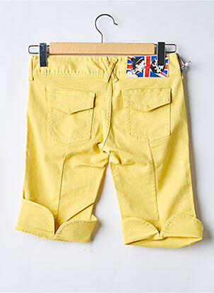 Bermuda taille normale taille normale jaune BE YOU K femme