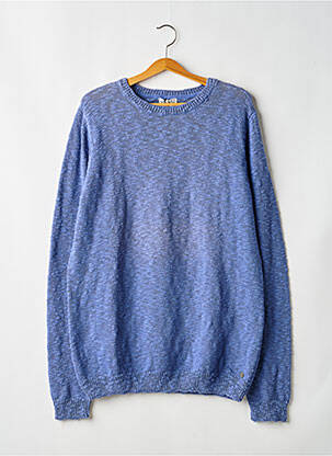 Pull stretch manches longues bleu DSTREZZED femme