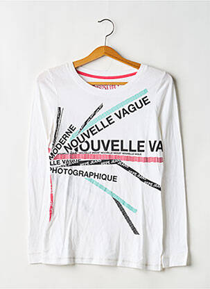 T-shirt manches longues manches longues blanc PEPE JEANS femme
