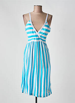 Robe mi-longue sans manche sans manche bleu PEPE JEANS femme