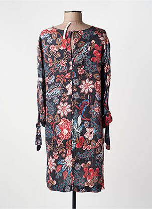 Robe courte manches longues manches longues bleu IMPERIAL femme