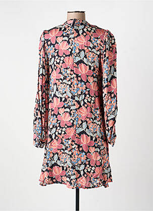 Robe courte manches longues manches longues rose IMPERIAL femme