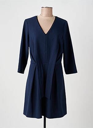 Robe courte manches longues manches longues bleu I.CODE (By IKKS) femme