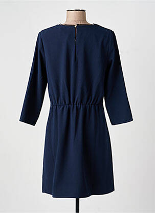 Robe courte manches longues manches longues bleu I.CODE (By IKKS) femme