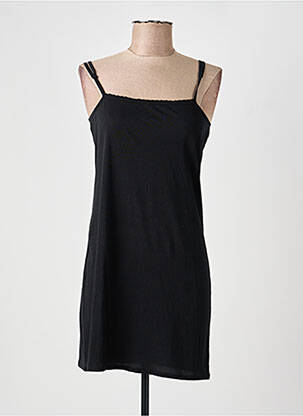 Top manches bretelles ajustables fines bretelles noir I.CODE (By IKKS) femme