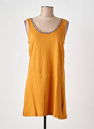 Top sans manche sans manche orange GRACE & MILA femme