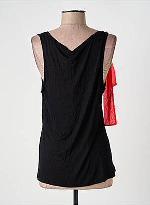 Débardeur coupe cintrée sans manche noir I.CODE (By IKKS) femme