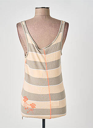 Débardeur coupe cintrée sans manche gris FIRETRAP femme