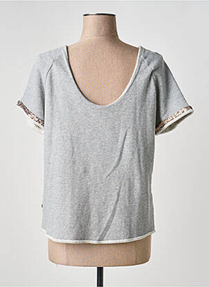 Top manches courtes manches courtes gris I.CODE (By IKKS) femme
