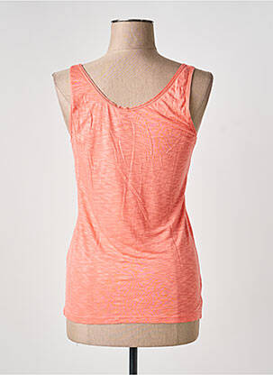Débardeur coupe cintrée sans manche orange I.CODE (By IKKS) femme
