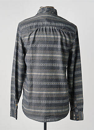 Chemise manches longues imprimé fantaisie gris FIRETRAP homme