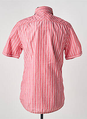 Chemise manches courtes coupe cintrée rouge FIRETRAP homme