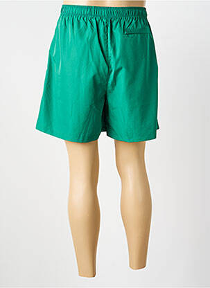 Short de bain tissage popeline vert MINIMUM homme