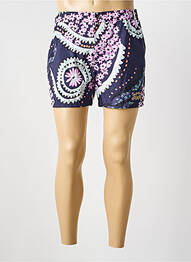 Short de bain imprimé fantaisie bleu OXBOW homme