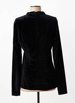 Top stretch manches longues noir MINIMUM femme
