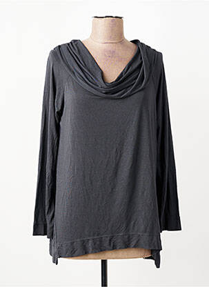 T-shirt manches 3/4 manches 3/4 gris PAKO LITTO femme