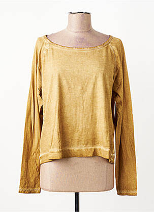 T-shirt manches longues manches longues beige PAKO LITTO femme