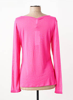 Pull coupe cintrée manches longues rose VERO MODA femme