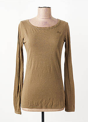 T-shirt manches longues manches longues vert DDP femme