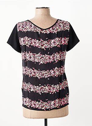 Top manches courtes manches courtes noir I.CODE (By IKKS) femme