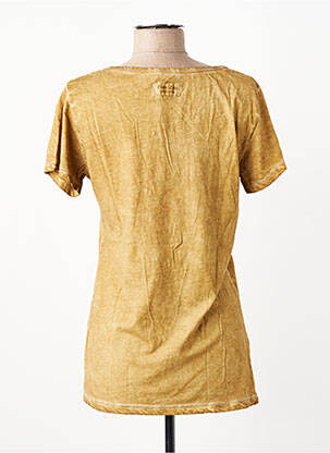 T-shirt stretch manches courtes vert PAKO LITTO femme