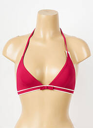 Haut de maillot de bain stretch haut triangles rose PRINCESSE TAM-TAM femme