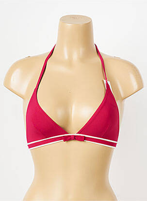 Haut de maillot de bain stretch haut triangles rose PRINCESSE TAM-TAM femme
