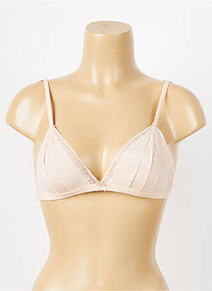 Soutien-gorge sans armature haut triangles rose PRINCESSE TAM-TAM femme