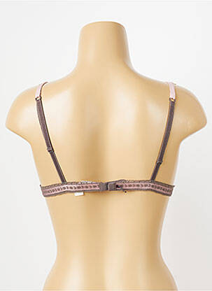 Soutien-gorge sans armature haut triangles rose PRINCESSE TAM-TAM femme