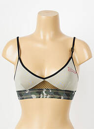 Soutien-gorge sans armature brassieres vert DDP femme