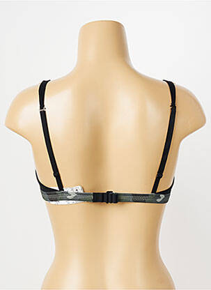 Soutien-gorge broderie haut soutien-gorge emboitant noir DDP femme