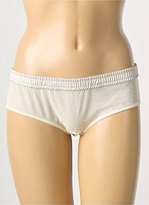 Culotte tissage satiné beige IKKS femme