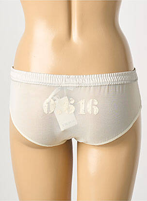 Culotte tissage satiné beige IKKS femme