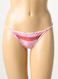 Culotte tissage satiné rose DDP femme