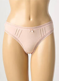 Tanga stretch rose PRINCESSE TAM-TAM femme