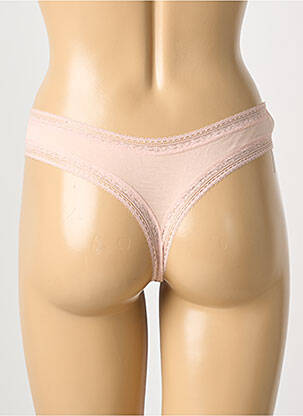 Tanga stretch rose PRINCESSE TAM-TAM femme