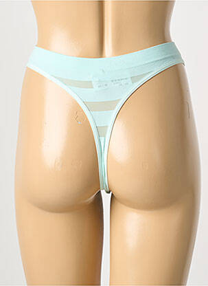 Tanga stretch bleu JIPEPE femme
