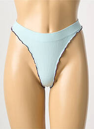 Tanga stretch bleu JIPEPE femme