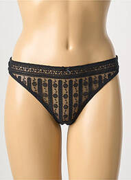 Tanga stretch noir PRINCESSE TAM-TAM femme