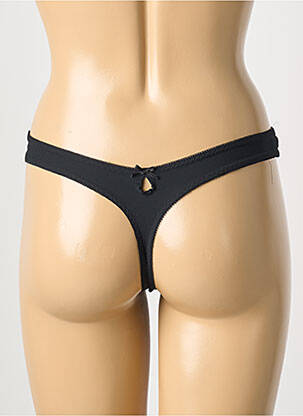 Tanga stretch noir PRINCESSE TAM-TAM femme