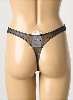 Tanga stretch beige IKKS femme