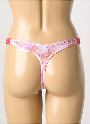 Tanga stretch rose DDP femme