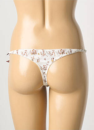 Tanga stretch marron PRINCESSE TAM-TAM femme